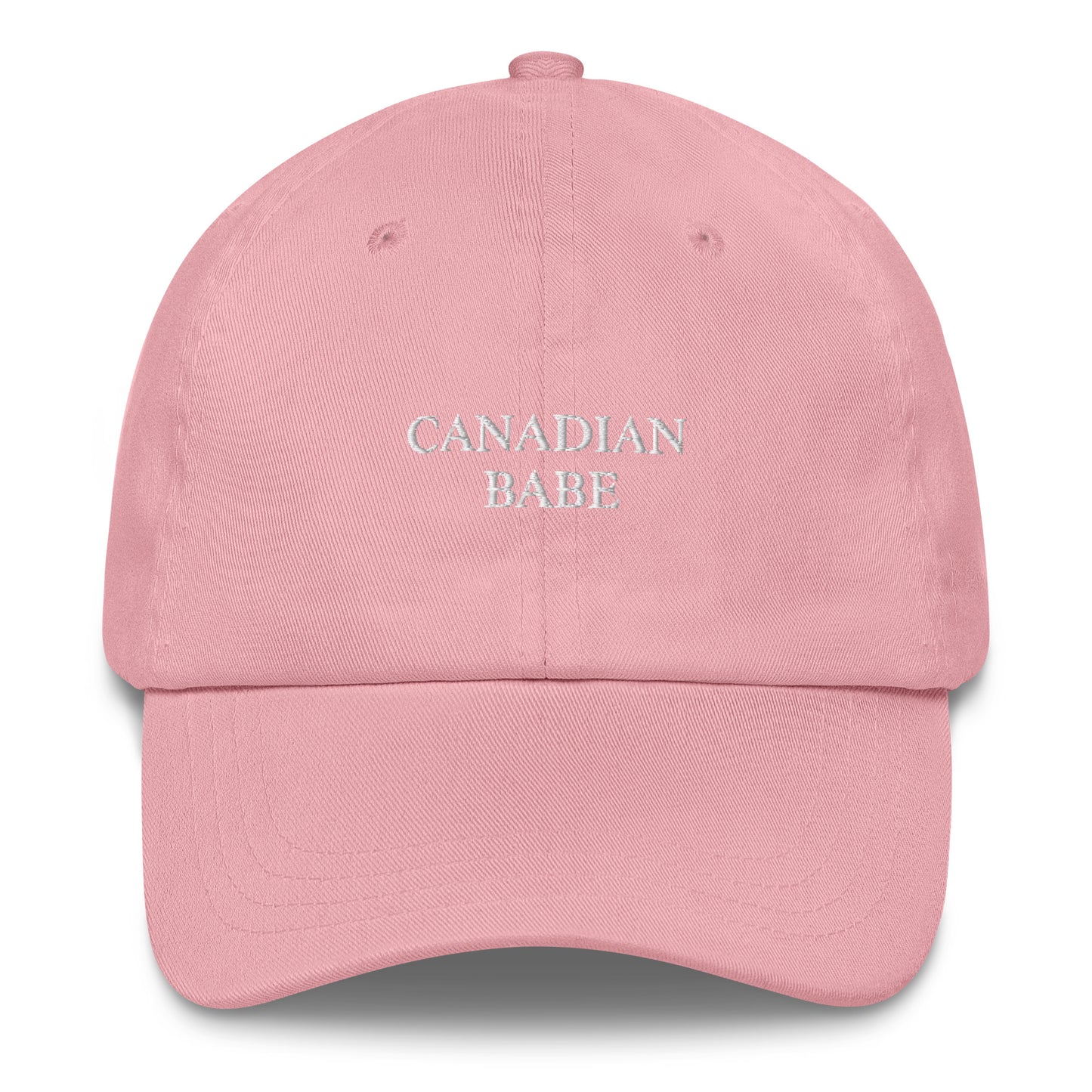CDN Babe White Logo Dad Cap