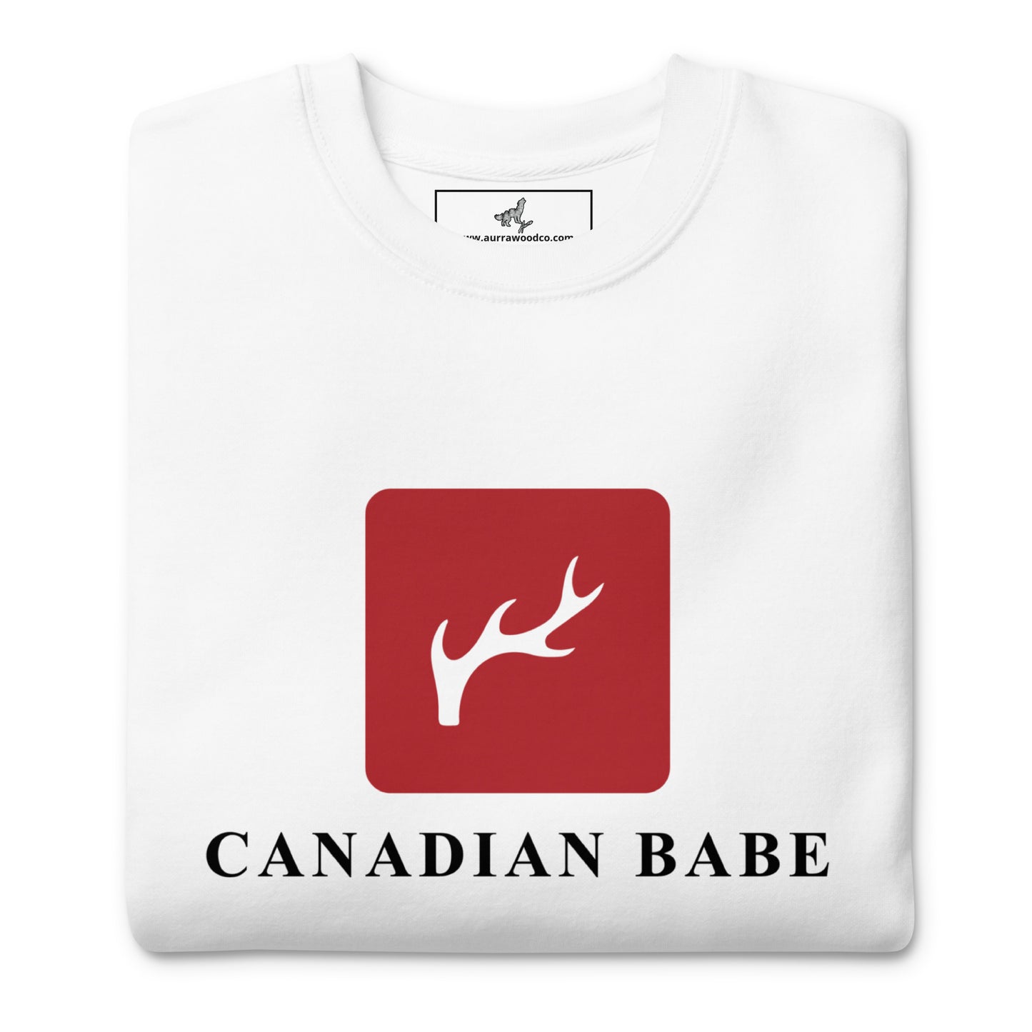 CDN Babe Red Logo Crew