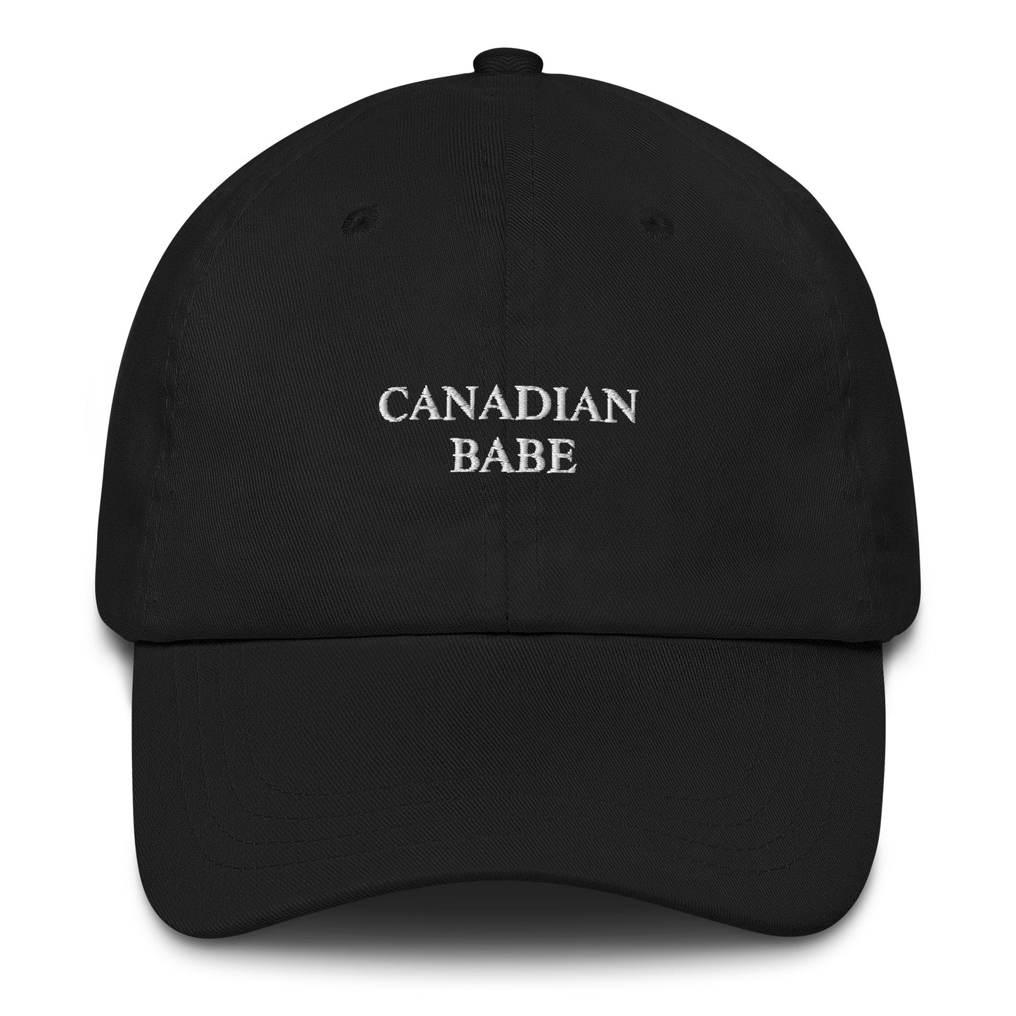 CDN Babe White Logo Dad Cap