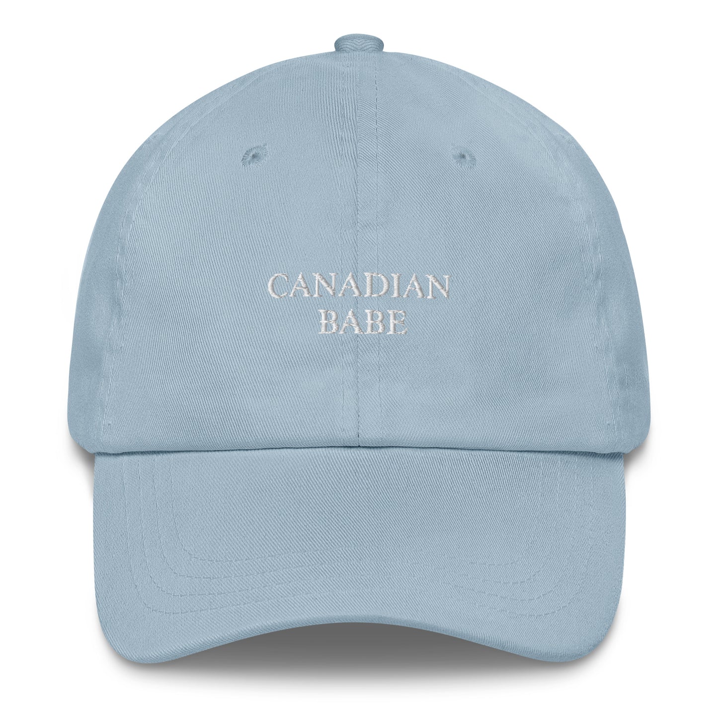 CDN Babe White Logo Dad Cap