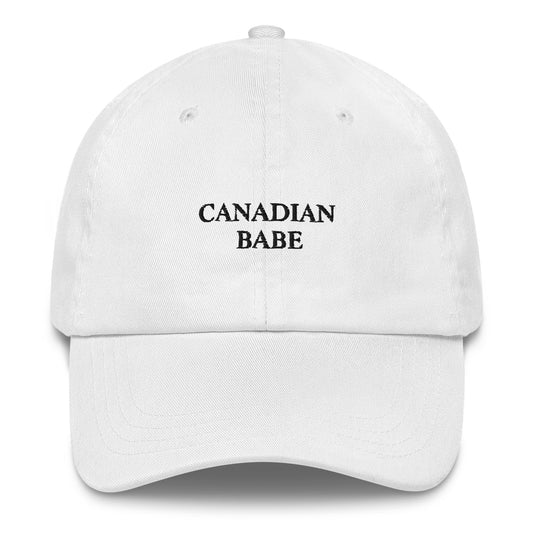 CDN Babe Dark Logo Dad Cap