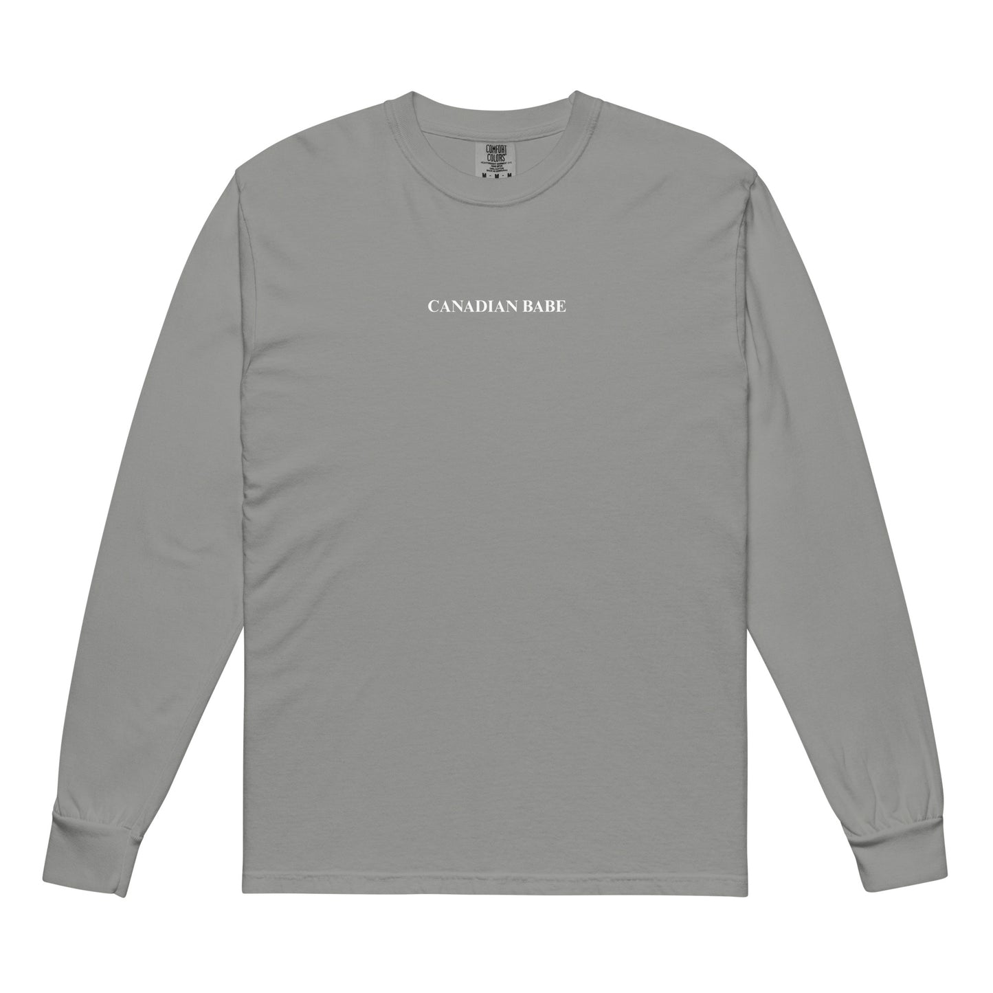 CDN Babe White Logo Heavyweight long-sleeve shirt