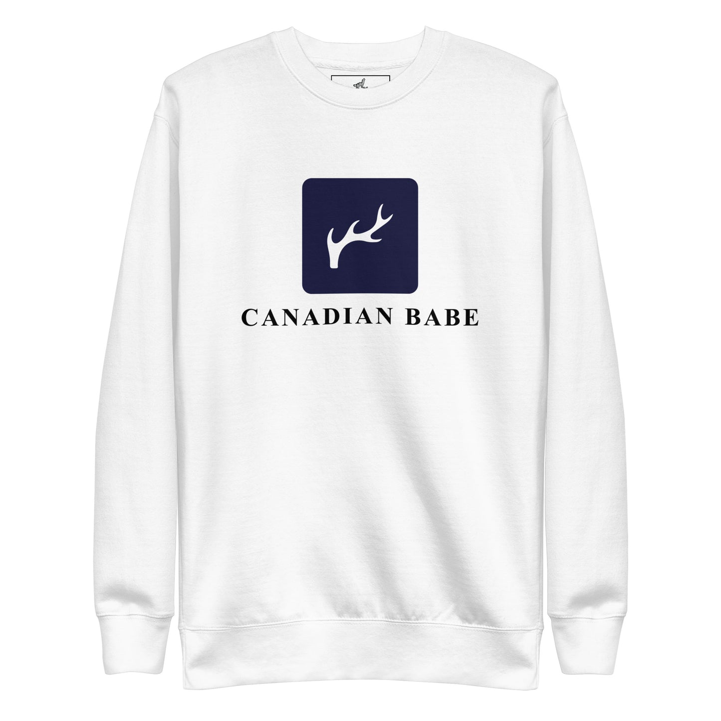 CDN Babe Navy Logo Crew