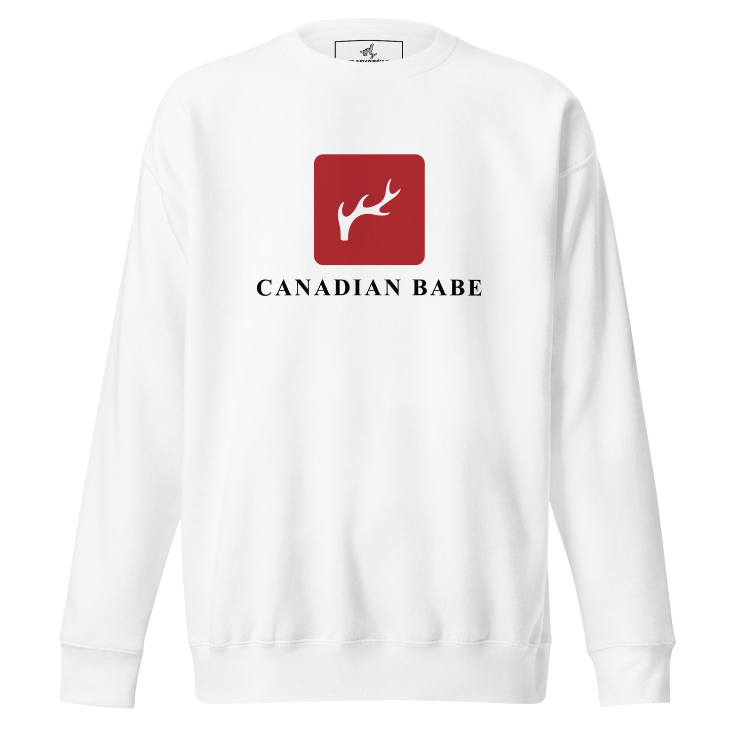 CDN Babe Red Logo Crew